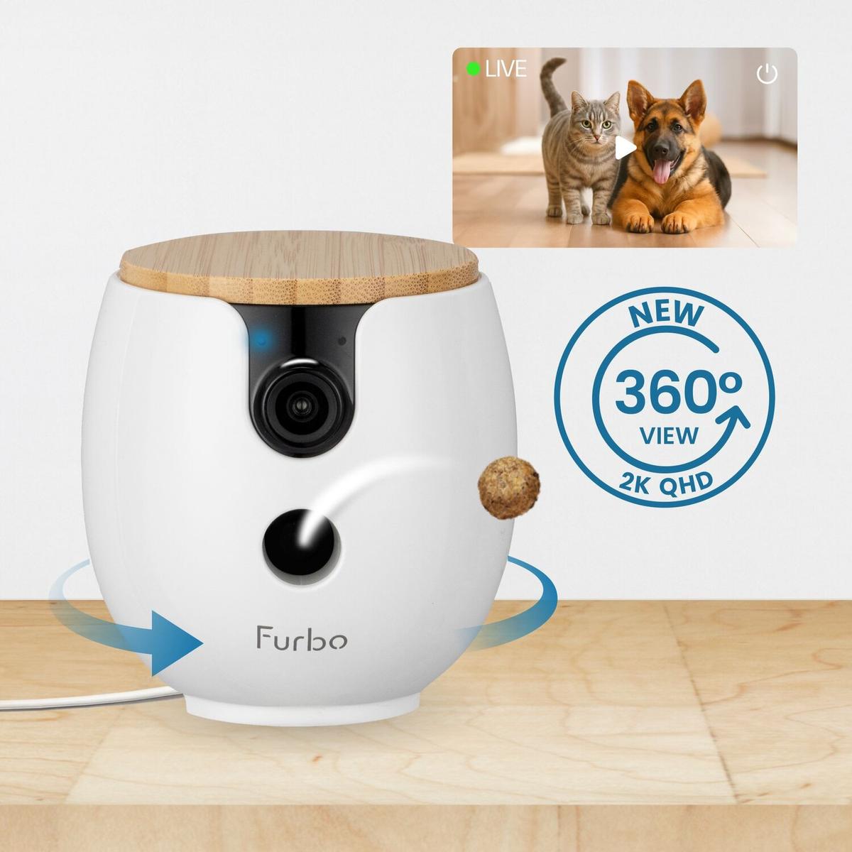 Furbo Mini 寵物攝像機 360度版